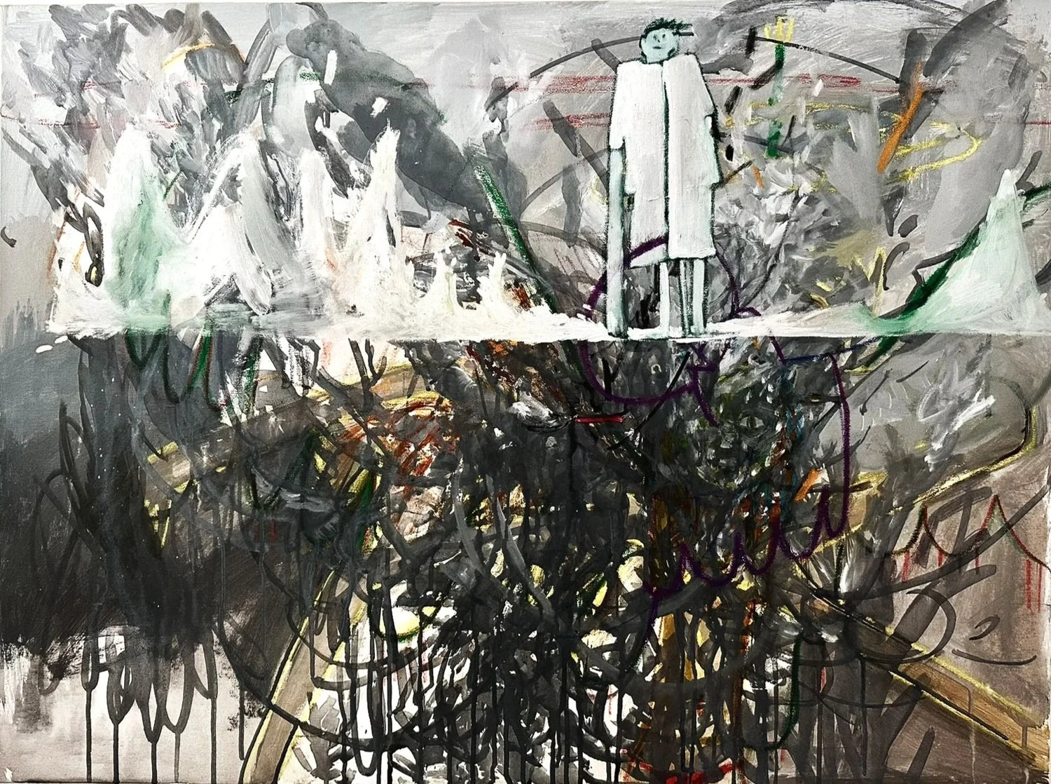 “Immerse Emmerse Immerse”: oil painting
